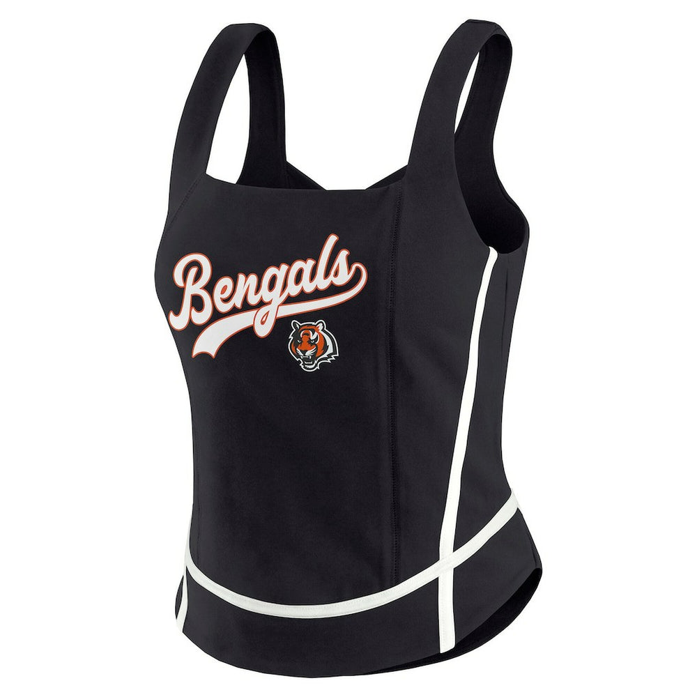 Cincinnati Bengals WEAR by Erin Andrews Women's Square Neck Tank Top | NFL Sale