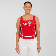 Kansas City Chiefs WEAR by Erin Andrews Women's Square Neck Tank Top | NFL Online