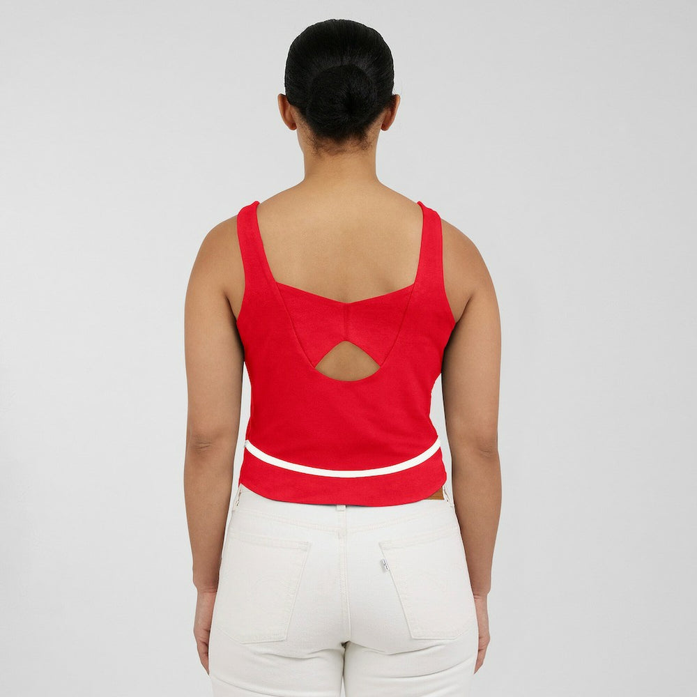 Kansas City Chiefs WEAR by Erin Andrews Women's Square Neck Tank Top | NFL Online