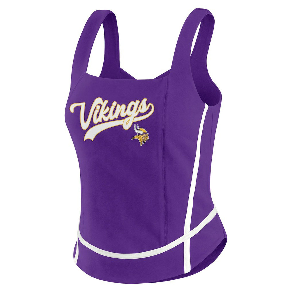 Minnesota Vikings WEAR by Erin Andrews Women's Square Neck Tank Top | NFL Near me