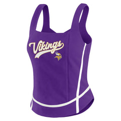 Minnesota Vikings WEAR by Erin Andrews Women's Square Neck Tank Top | NFL Near me