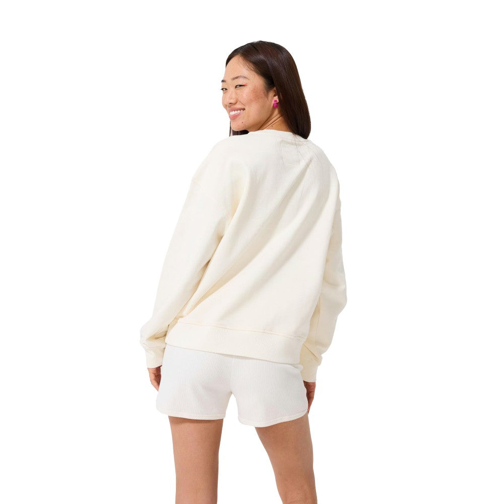 New York Mets Terez Women's Technicolor  Oversized Pullover Sweatshirt - MLB Pullover