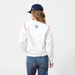 New York Yankees Terez Women's Baseball Stitch Pullover Sweatshirt - MLB Pullover