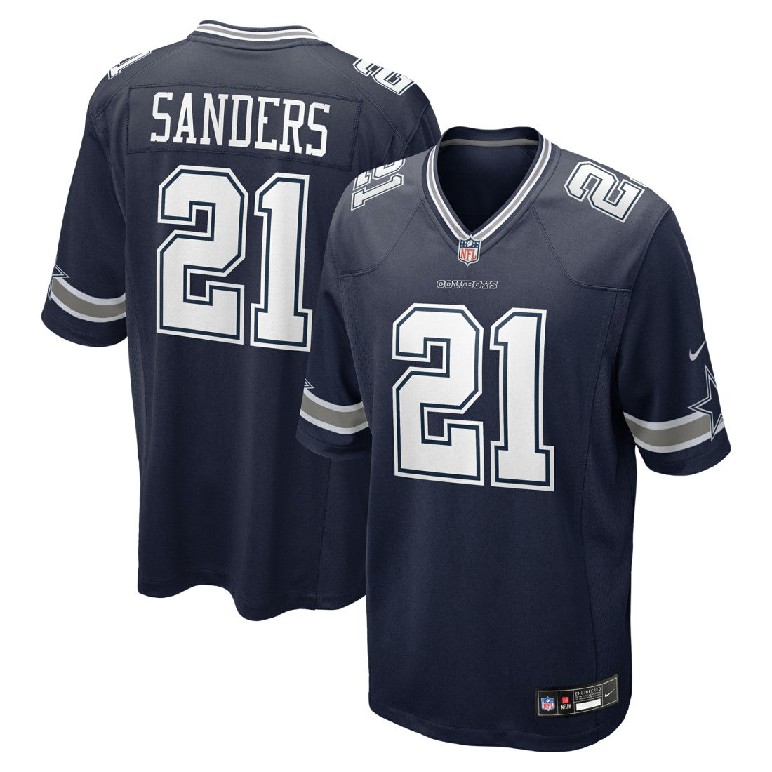 Dallas Cowboys Deion Sanders  Team Retired Player Game Jersey | NFL On sale