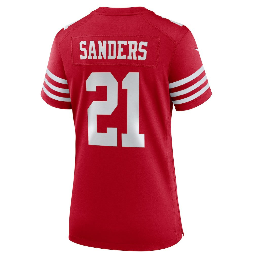 San Francisco 49ers Deion Sanders  Women's Retired Player Game Jersey | NFL On sale
