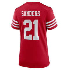 San Francisco 49ers Deion Sanders  Women's Retired Player Game Jersey | NFL On sale