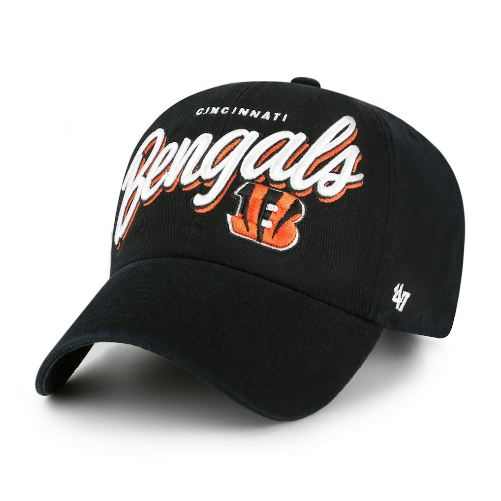 Cincinnati Bengals '47 Women's Ariana Clean Up Adjustable Hat | NFL Sale