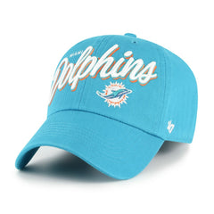 Miami Dolphins '47 Women's Ariana Clean Up Adjustable Hat | NFL US