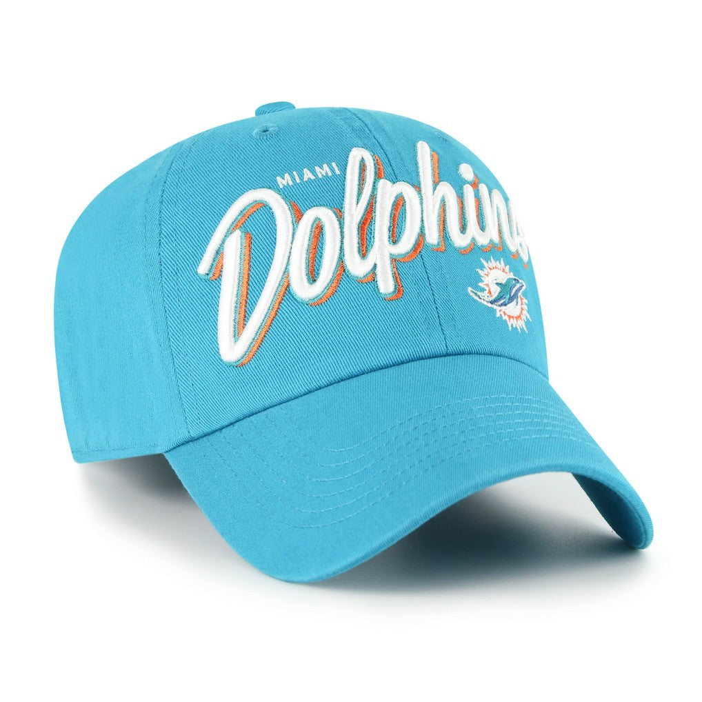 Miami Dolphins '47 Women's Ariana Clean Up Adjustable Hat | NFL US