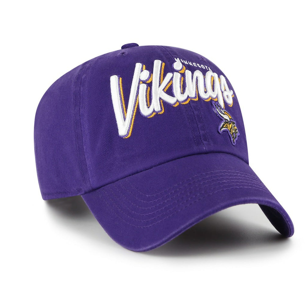 Minnesota Vikings '47 Women's Ariana Clean Up Adjustable Hat | NFL Outlet