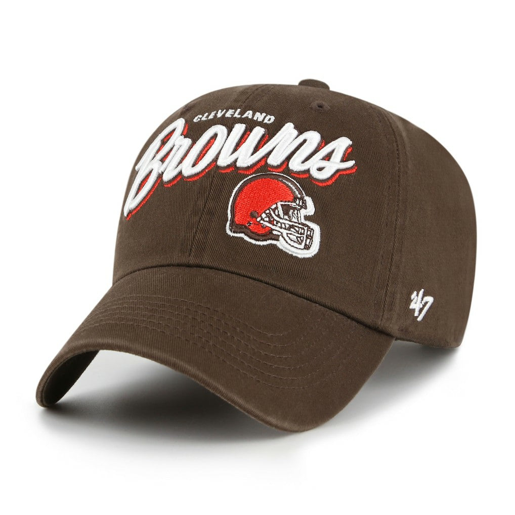 Cleveland Browns '47 Women's Ariana Clean Up Adjustable Hat | NFL Online