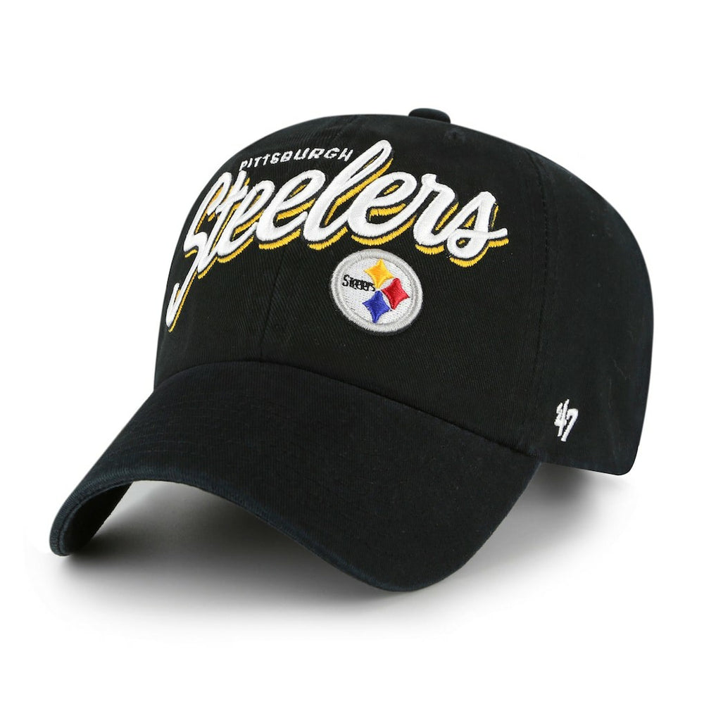 Pittsburgh Steelers '47 Women's Ariana Clean Up Adjustable Hat | NFL Online