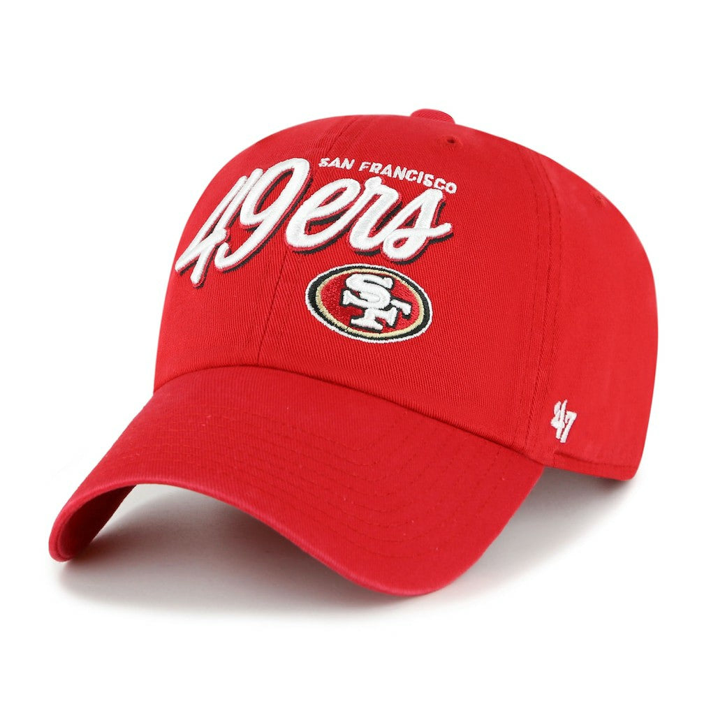 San Francisco 49ers '47 Women's Ariana Clean Up Adjustable Hat | NFL On sale