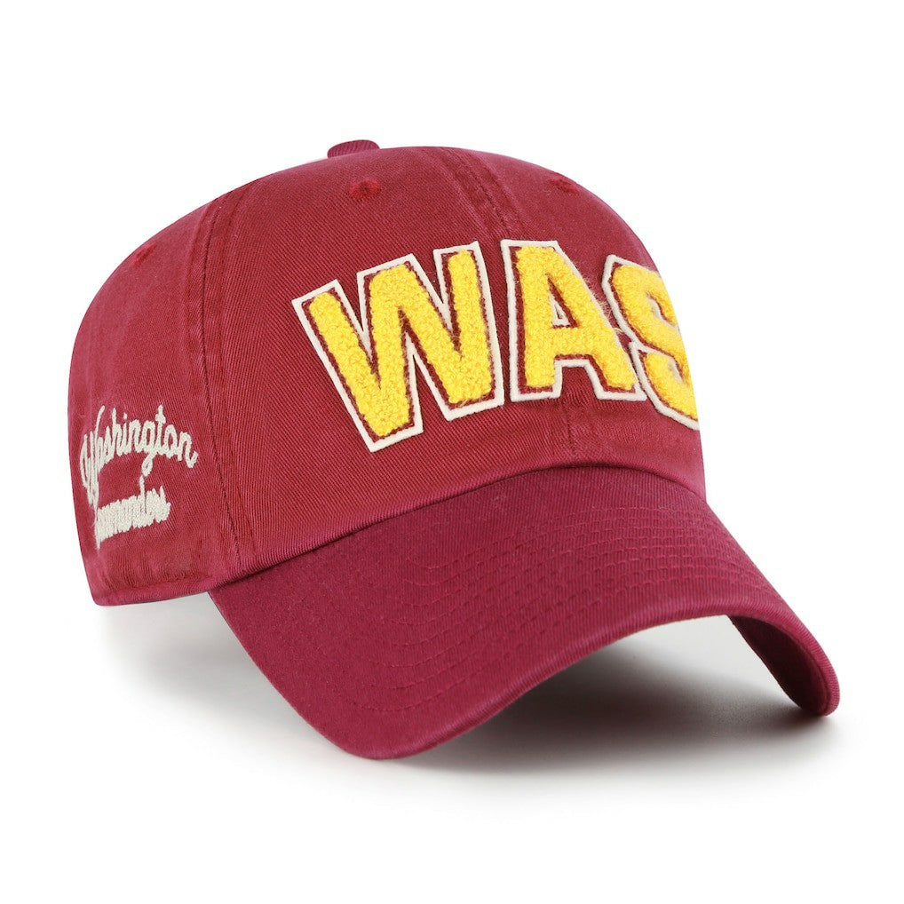 Washington Commanders '47 Women's Zoey Clean Up Adjustable Hat | NFL Outlet