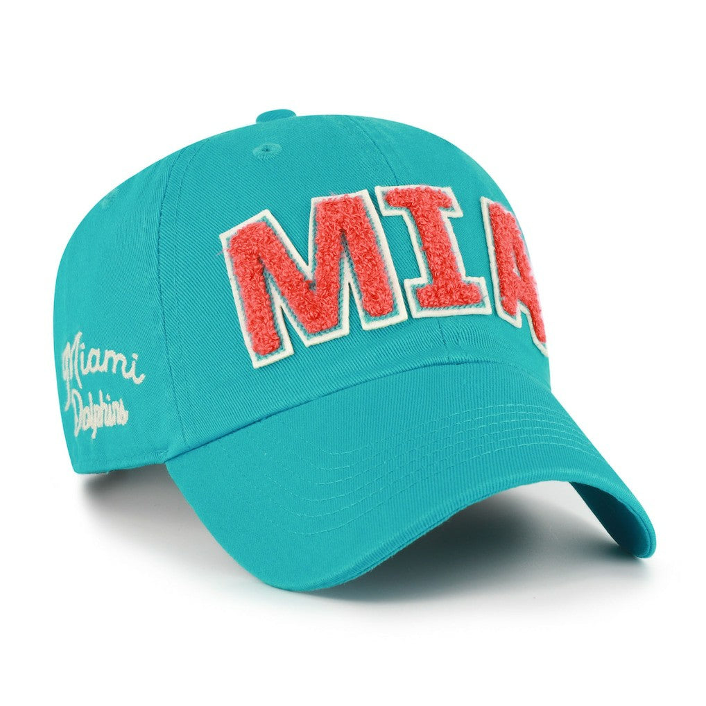 Miami Dolphins '47 Women's Zoey Clean Up Adjustable Hat | NFL US