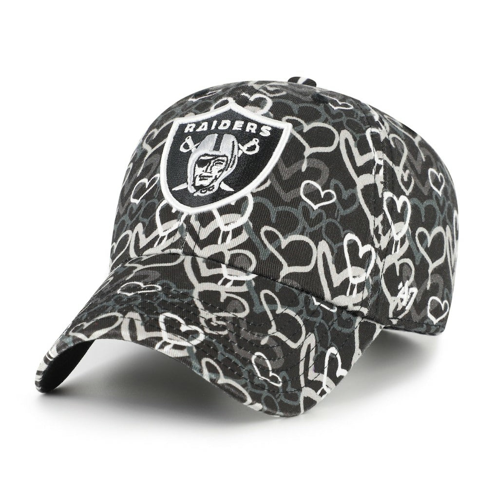 Las Vegas Raiders '47 Girls Youth Mural Clean Up Adjustable Hat | NFL Online