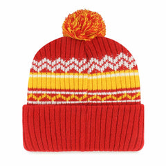 Kansas City Chiefs '47 Youth Polar Vortex Cuffed Knit Hat with Pom | NFL Online
