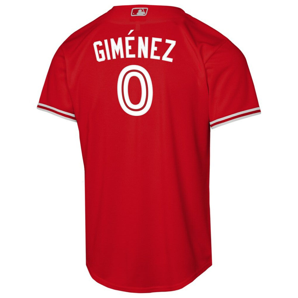 Andrés Giménez Toronto Blue Jays Nike Youth Canada Day Replica Jersey - MLB Jerseys