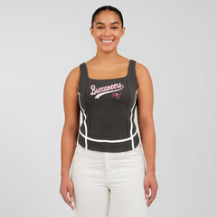Tampa Bay Buccaneers WEAR by Erin Andrews Women's Square Neck Tank Top | NFL Hot