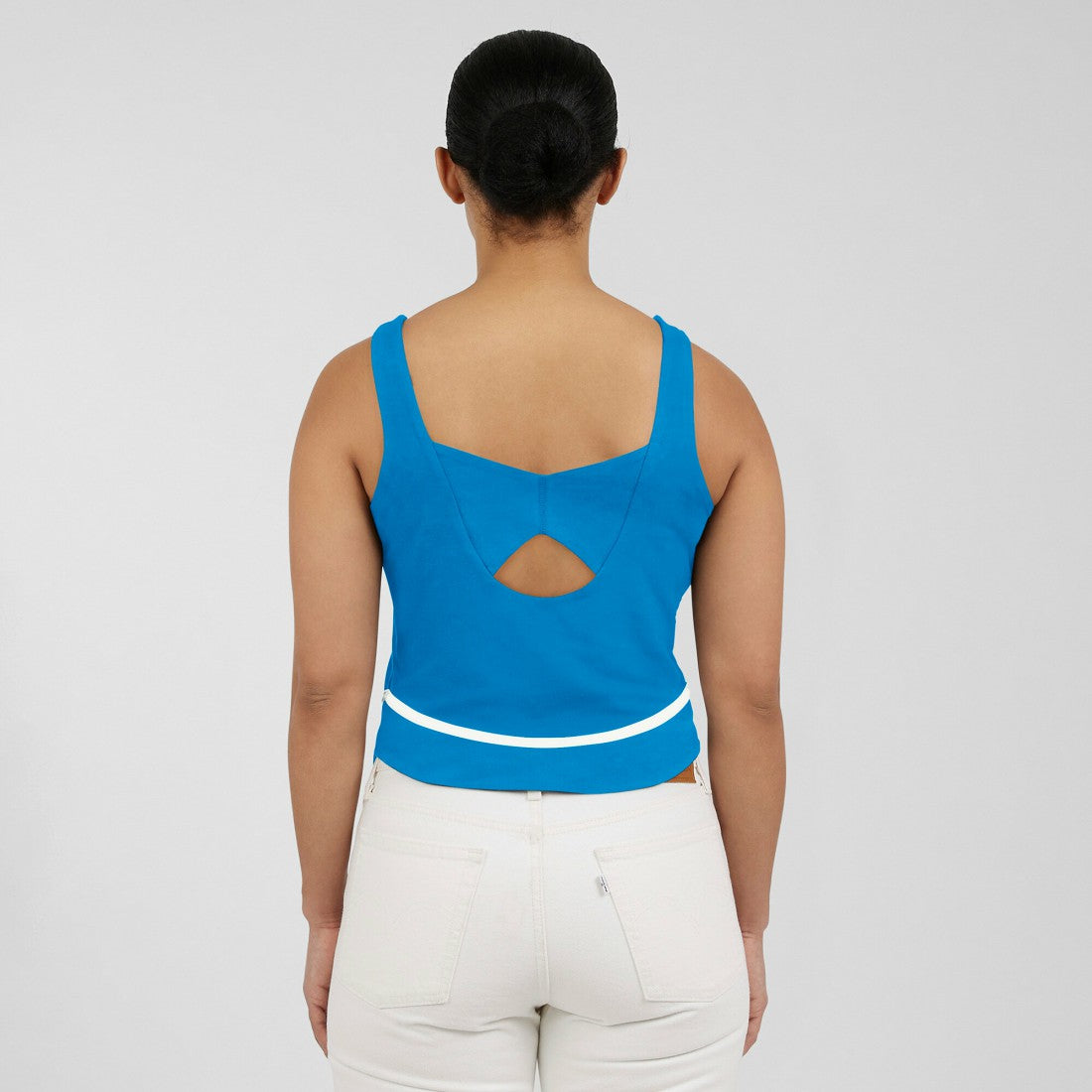 Detroit Lions WEAR by Erin Andrews Women's Square Neck Tank Top | NFL Near me