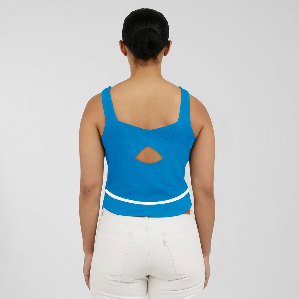 Detroit Lions WEAR by Erin Andrews Women's Square Neck Tank Top | NFL Near me