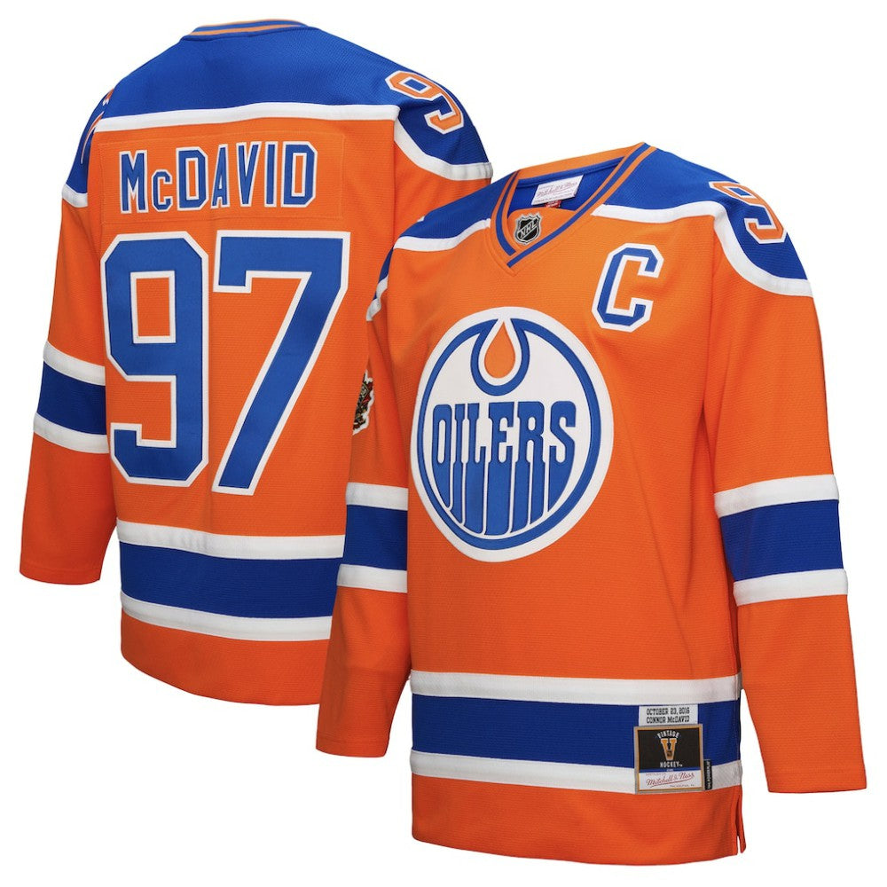 Connor McDavid Edmonton Oilers Mitchell & Ness Power Play Jersey -  NHL Jerseys