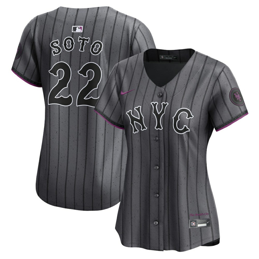 Juan Soto New York Mets Nike Women's City Connect Limited Jersey - MLB Jerseys