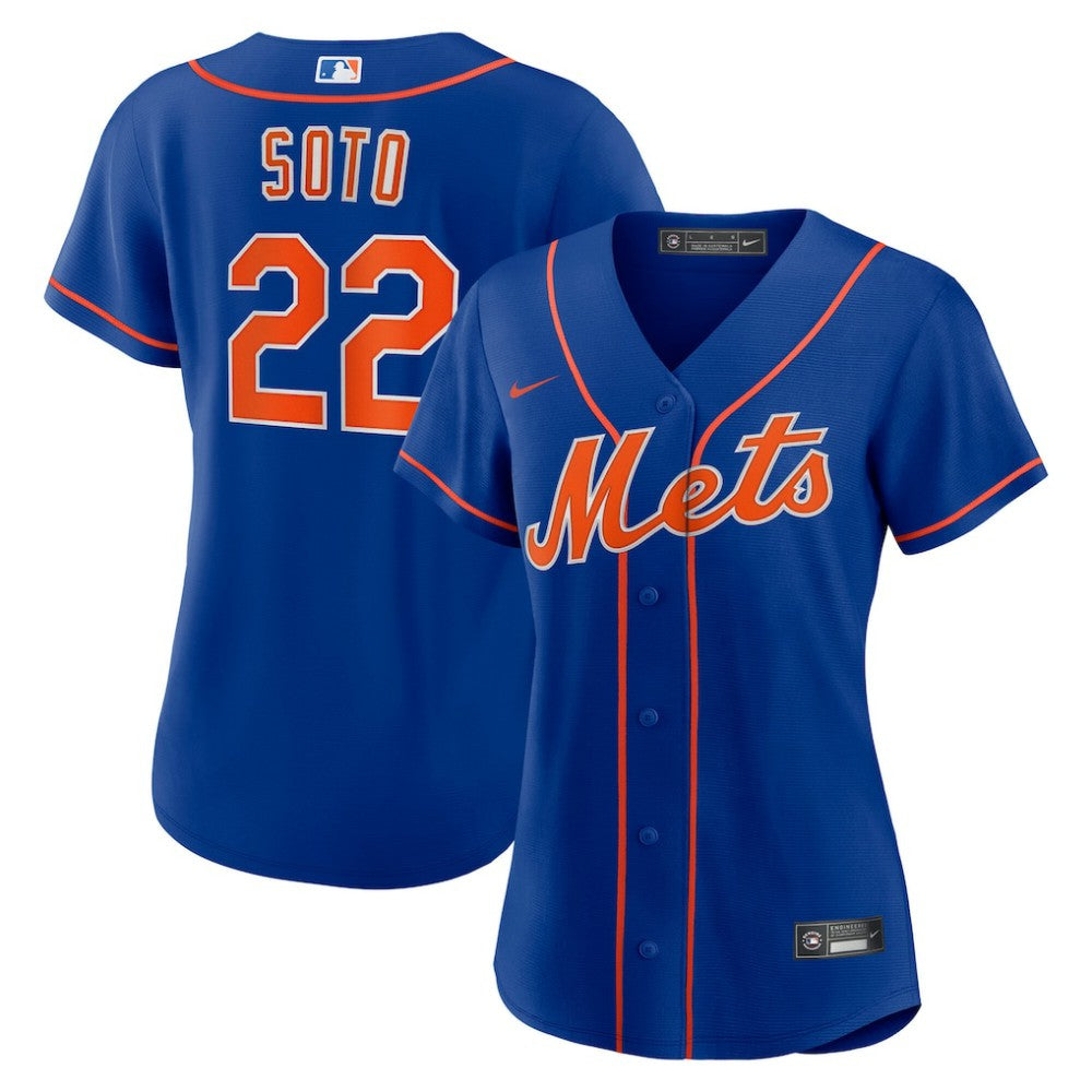 Juan Soto New York Mets Nike Women's Alternate Replica Baseball Jersey - MLB Jerseys