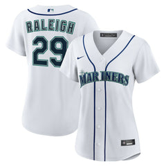 Cal Raleigh Seattle Mariners Nike Women's Home Replica Jersey - MLB Jerseys