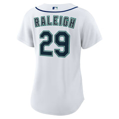 Cal Raleigh Seattle Mariners Nike Women's Home Replica Jersey - MLB Jerseys