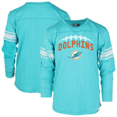 Miami Dolphins Wes & Willy Youth Football Long Sleeve T-Shirt | NFL Online