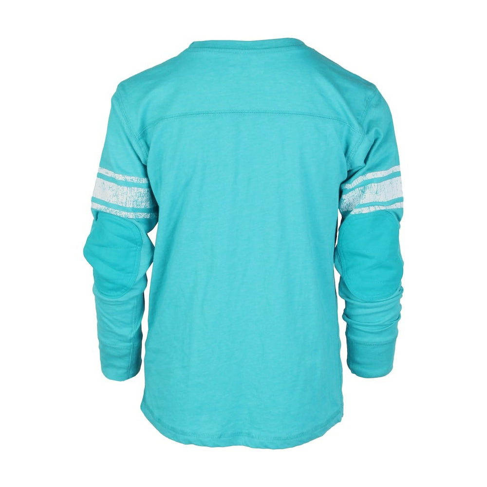 Miami Dolphins Wes & Willy Youth Football Long Sleeve T-Shirt | NFL Online