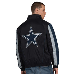 Dallas Cowboys Starter Thursday Night Gridiron Vintage Logo Half-Zip Jacket | NFL Outlet