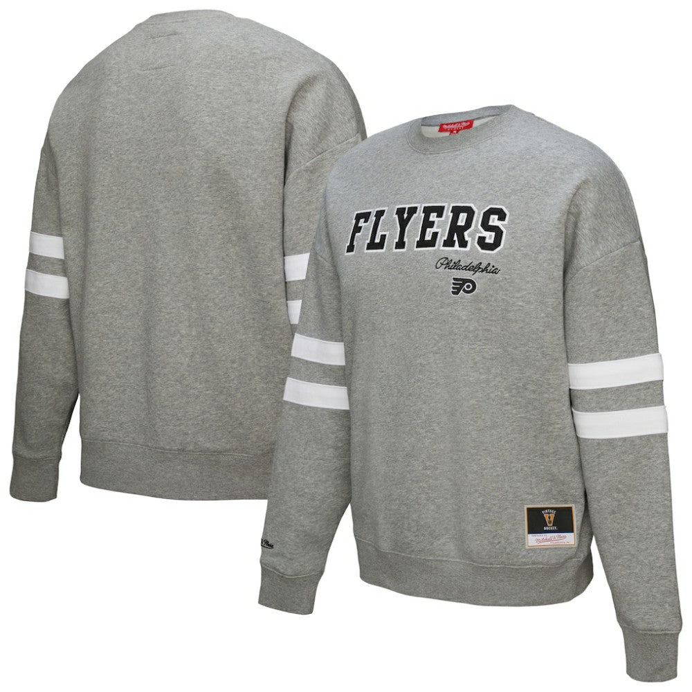 Philadelphia Flyers Mitchell & Ness Women's Logo Lightweight Pullover Sweatshirt -  NHL Sweatshirts