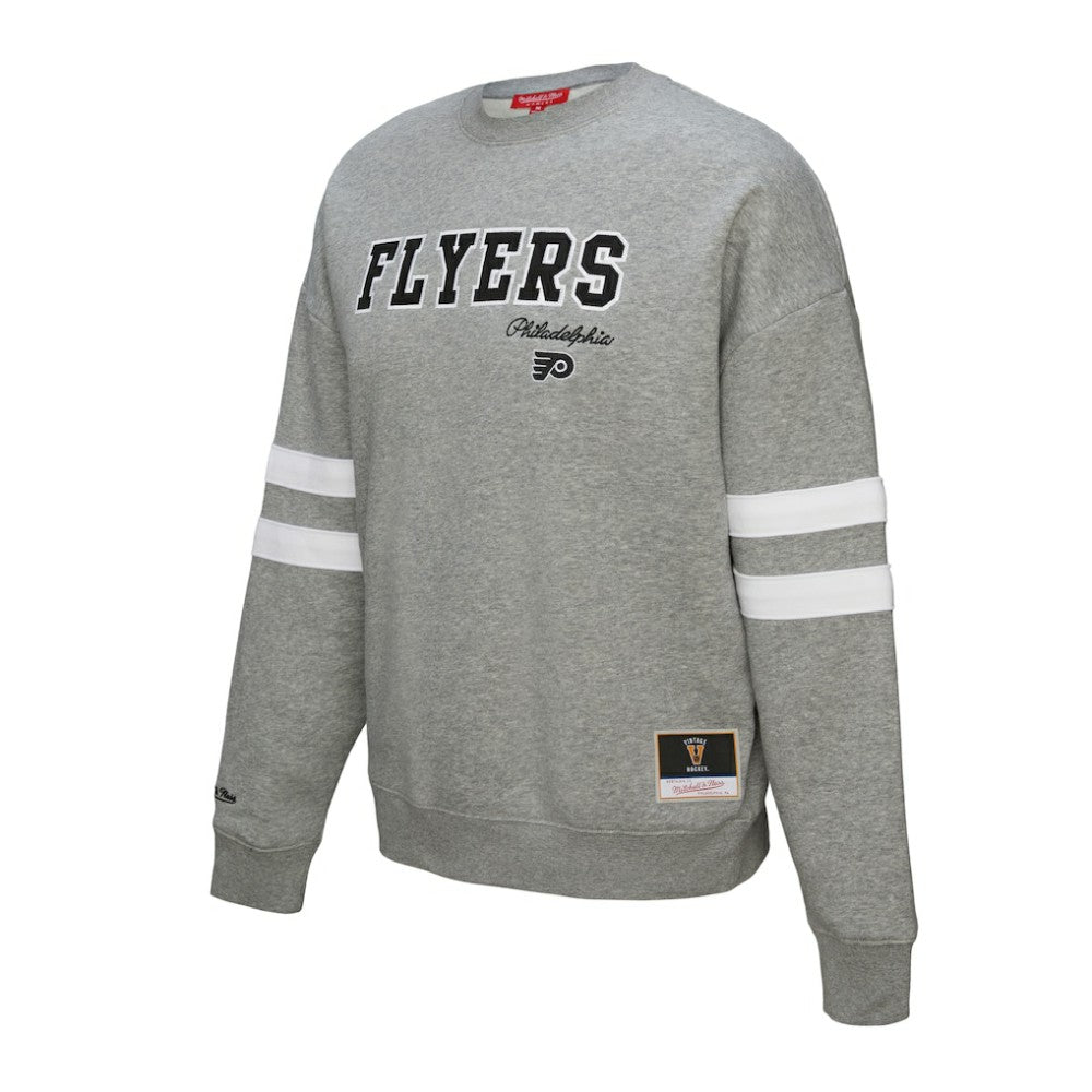 Philadelphia Flyers Mitchell & Ness Women's Logo Lightweight Pullover Sweatshirt -  NHL Sweatshirts