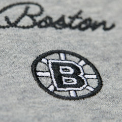 Boston Bruins Mitchell & Ness Women's Logo Lightweight Pullover Sweatshirt -  NHL Sweatshirts