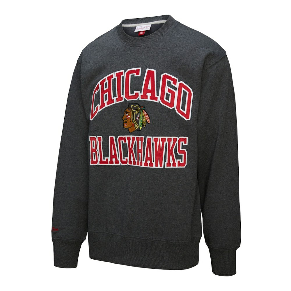 Chicago Blackhawks Mitchell & Ness Playoff Win Fleece Pullover Sweatshirt -  NHL Sweatshirts