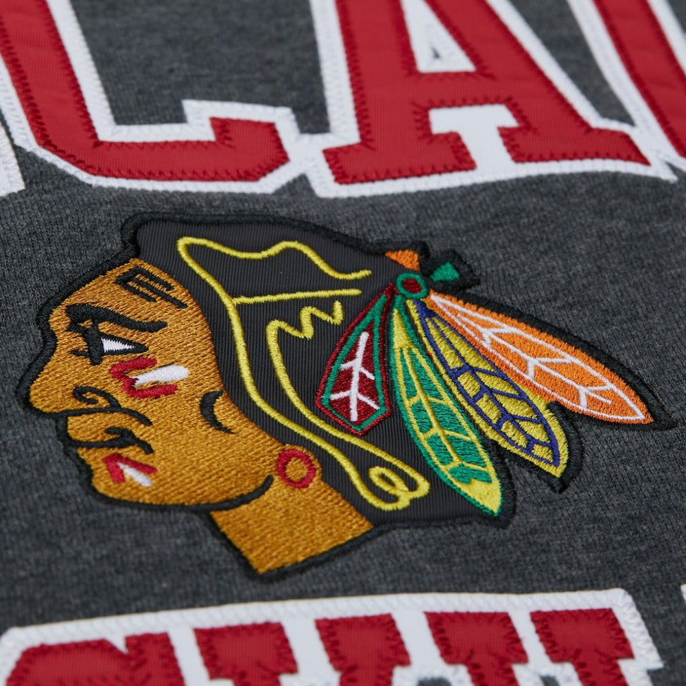 Chicago Blackhawks Mitchell & Ness Playoff Win Fleece Pullover Sweatshirt -  NHL Sweatshirts