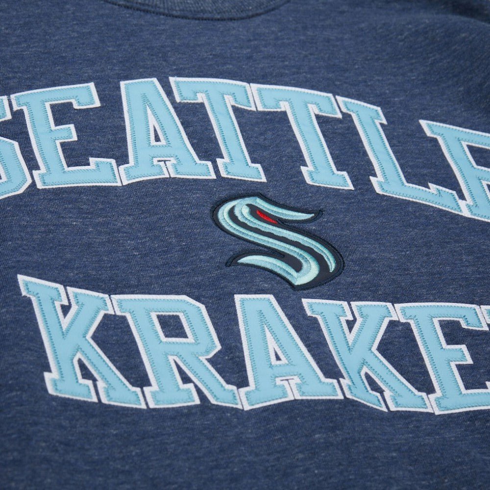 Seattle Kraken Mitchell & Ness Playoff Win Fleece Pullover Sweatshirt -  NHL Sweatshirts