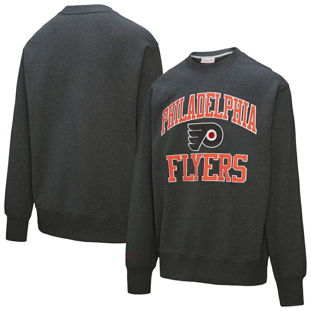 Philadelphia Flyers Mitchell & Ness Playoff Win Fleece Pullover Sweatshirt -  NHL Sweatshirts