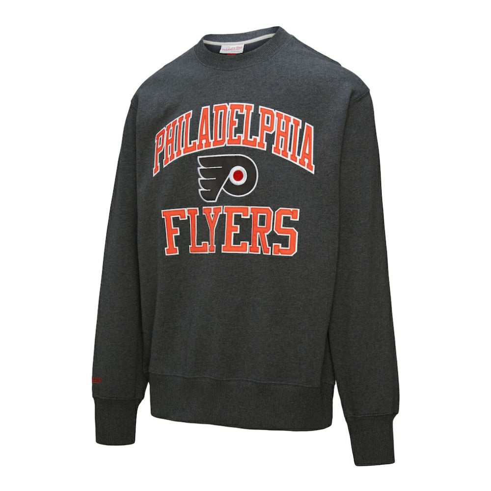 Philadelphia Flyers Mitchell & Ness Playoff Win Fleece Pullover Sweatshirt -  NHL Sweatshirts