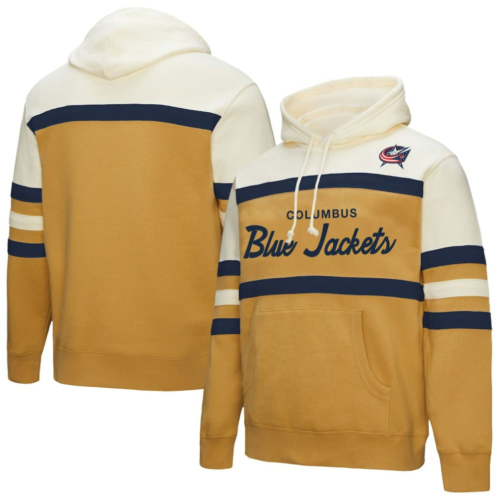 Columbus Blue Jackets Mitchell & Ness Head Coach Pullover Hoodie -  NHL Hoodies