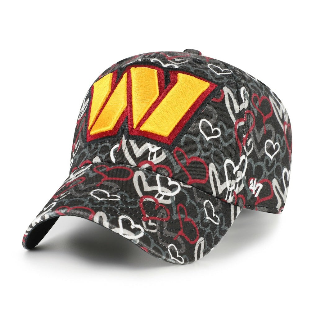 Washington Commanders '47 Girls Preschool Mural Clean Up Adjustable Hat | NFL On sale