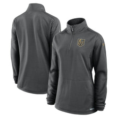 Vegas Golden Knights Fanatics Women's Authentic Pro Rink Quarter-Zip Pullover  -  NHL Pullover