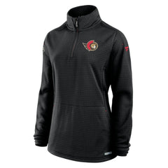 Ottawa Senators Fanatics Women's Authentic Pro Rink Quarter-Zip Pullover  -  NHL Pullover