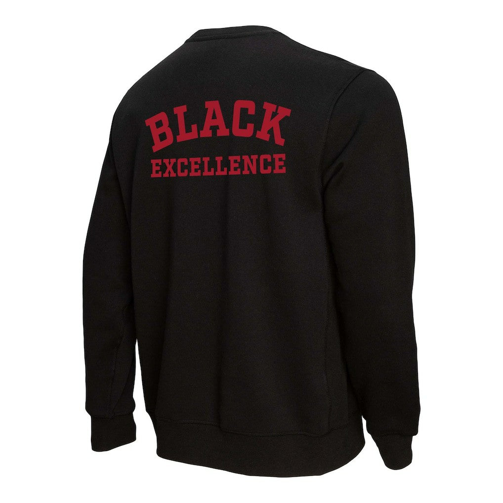San Francisco 49ers Unisex Black Excellence Collection Icon Pullover Sweatshirt | NFL US