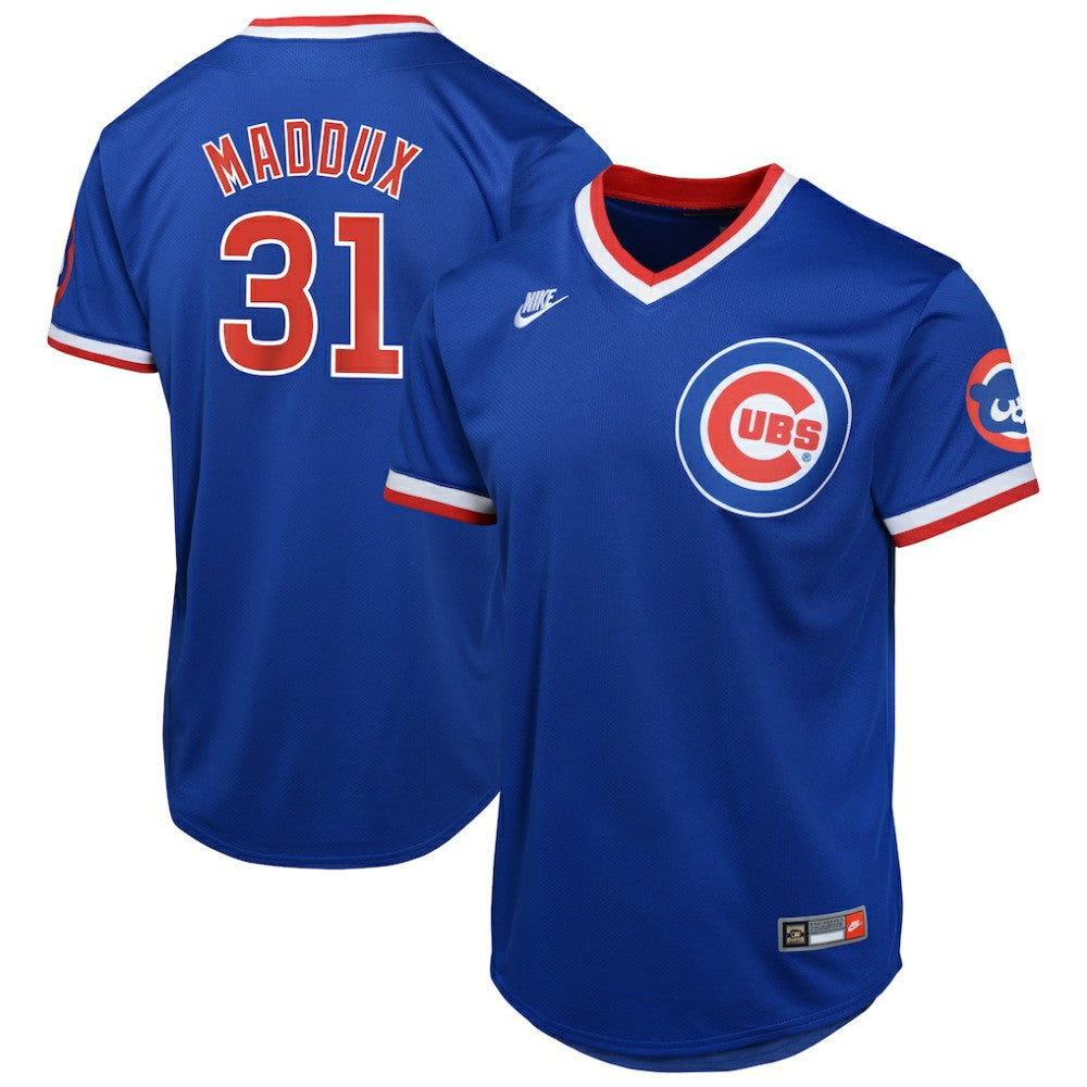 Greg Maddux Chicago Cubs Nike Youth Cooperstown Collection Limited Jersey - MLB Jerseys