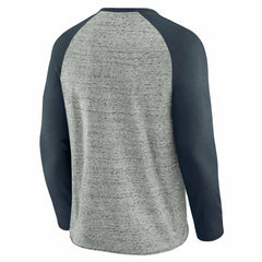 Minnesota Twins Darius Rucker Collection by Fanatics Raw Edge Raglan Long Sleeve Baseball T-Shirt - MLB T-shirts