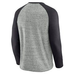 Pittsburgh Pirates Darius Rucker Collection by Fanatics Raw Edge Raglan Long Sleeve Baseball T-Shirt - MLB T-shirts