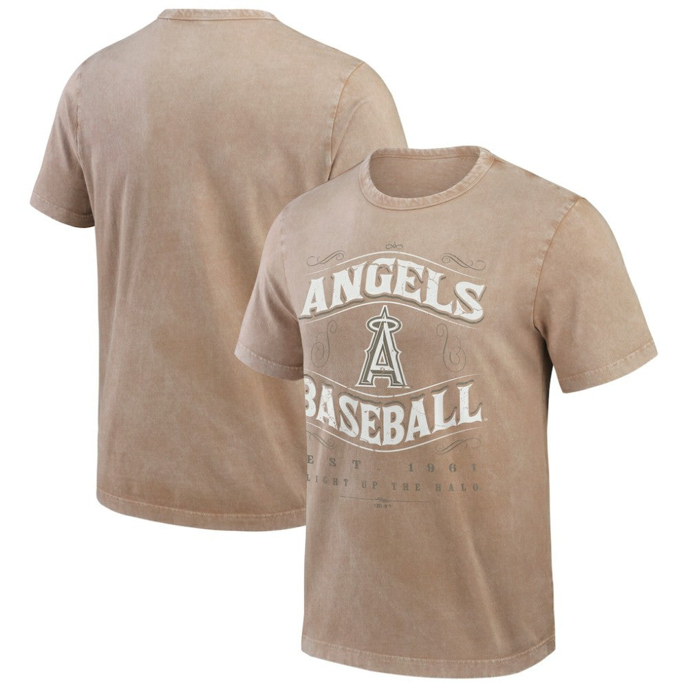 Los Angeles Angels Darius Rucker Collection by Fanatics Sunfaded T-Shirt - MLB T-shirts